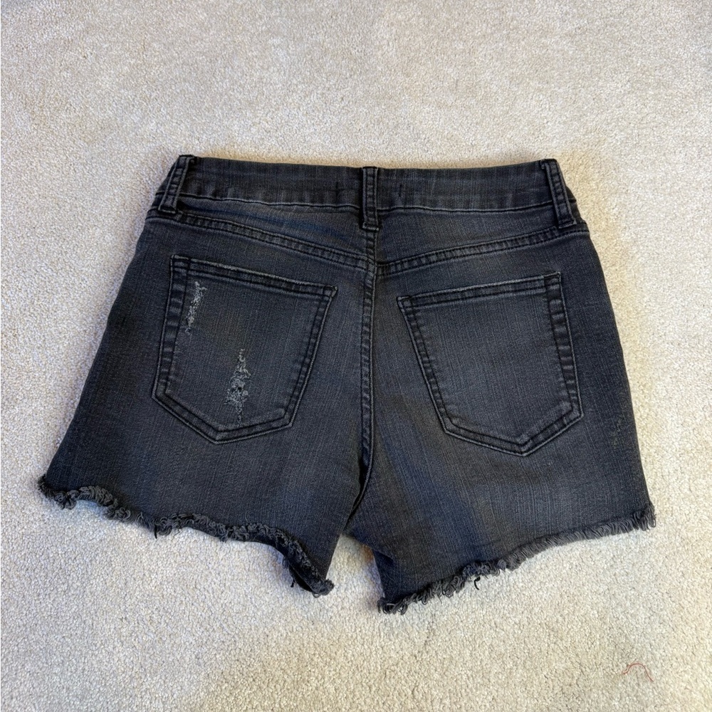 William B Black Denim Shorts Size S - Picture 5 of 8